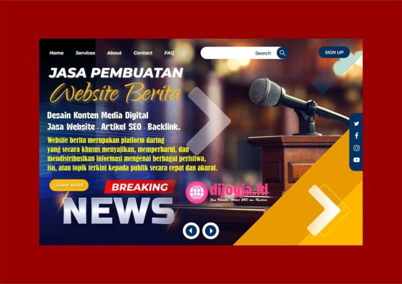 Jasa Pembuatan Website Berita